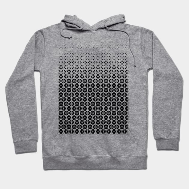 Geometric Hexagon Pattern Hoodie by terrordro.me